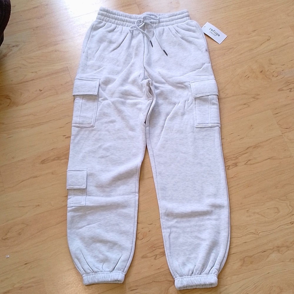 Refuge Athletics Cargo Joggers Sweatpants Track Pants S